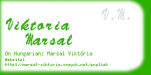 viktoria marsal business card